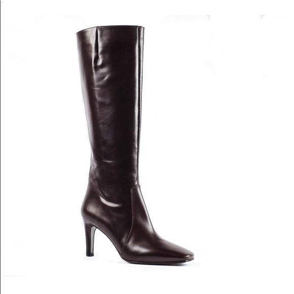 Luminani knee high leather dress boot - Picture 5 of 10